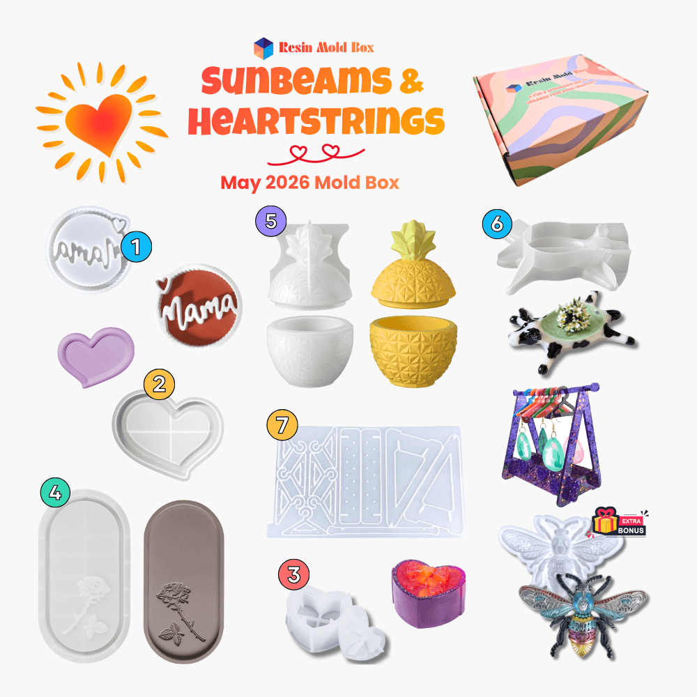 2026.05 Resin Mold Box - Sunbeams &Amp; Heartstrings