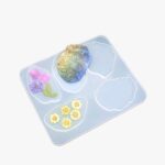 5-in-1 Geode Resin Coaster Mold Set | Resin Mold Box