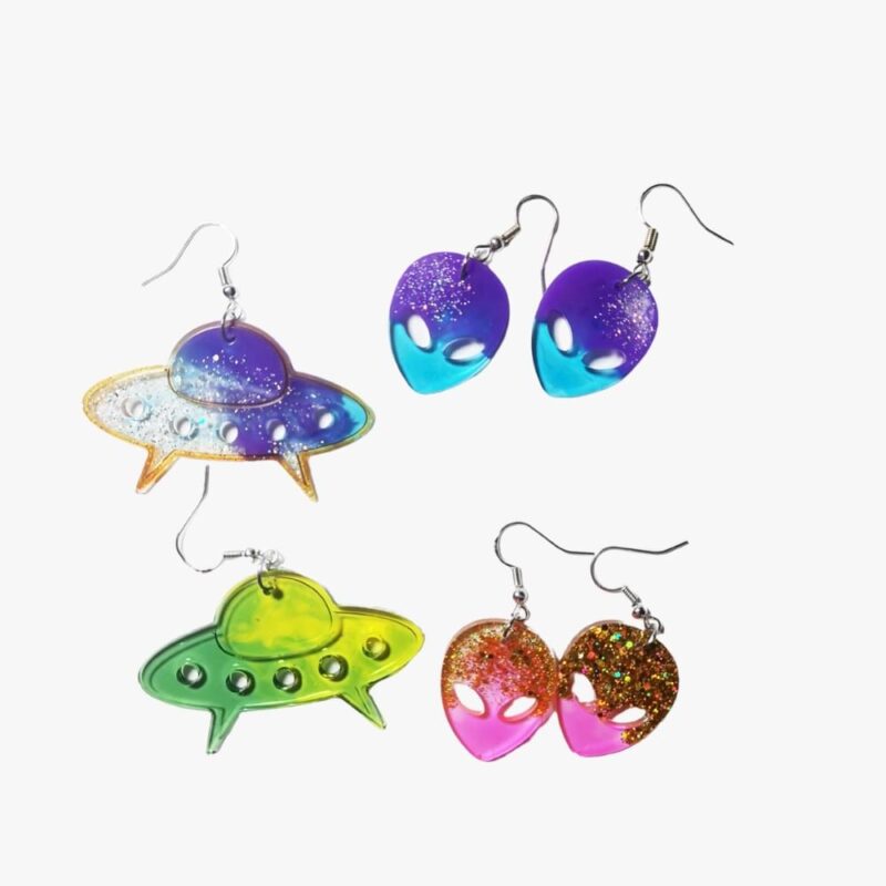 Alien Resin Mold, 2-Pack | Resin Mold Box