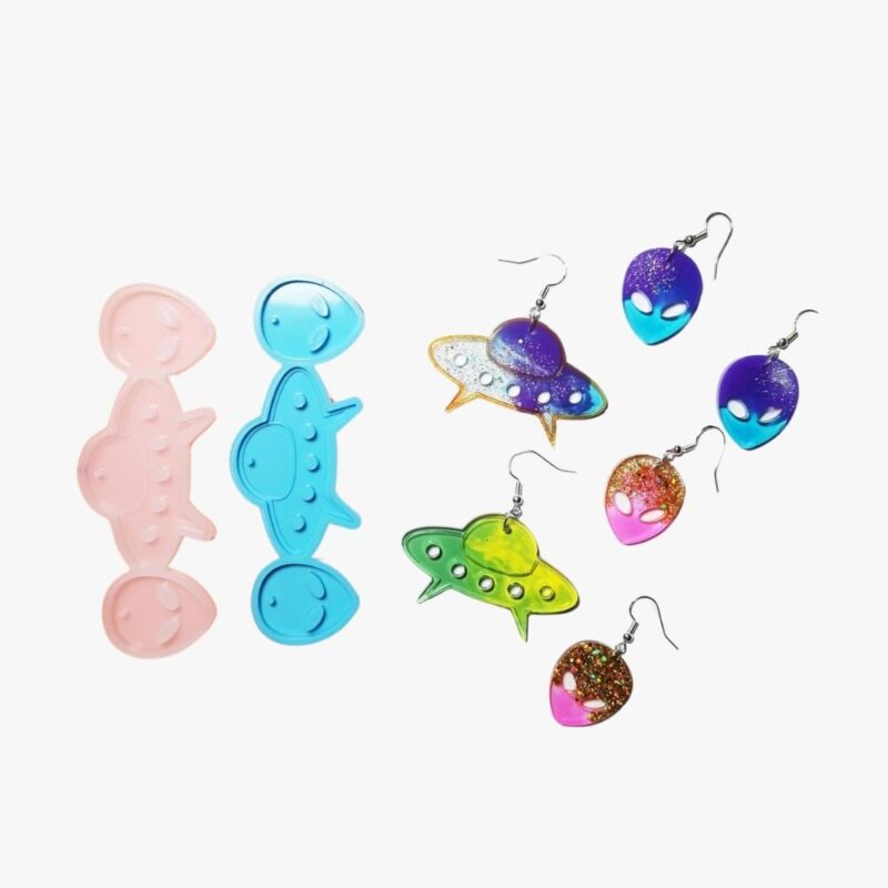 Alien Resin Mold, 2-Pack | Resin Mold Box