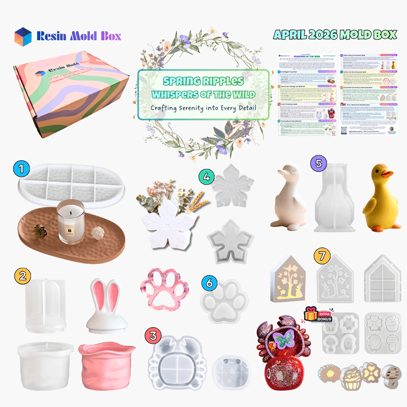 2026.04 Resin Mold Box - Spring Ripples