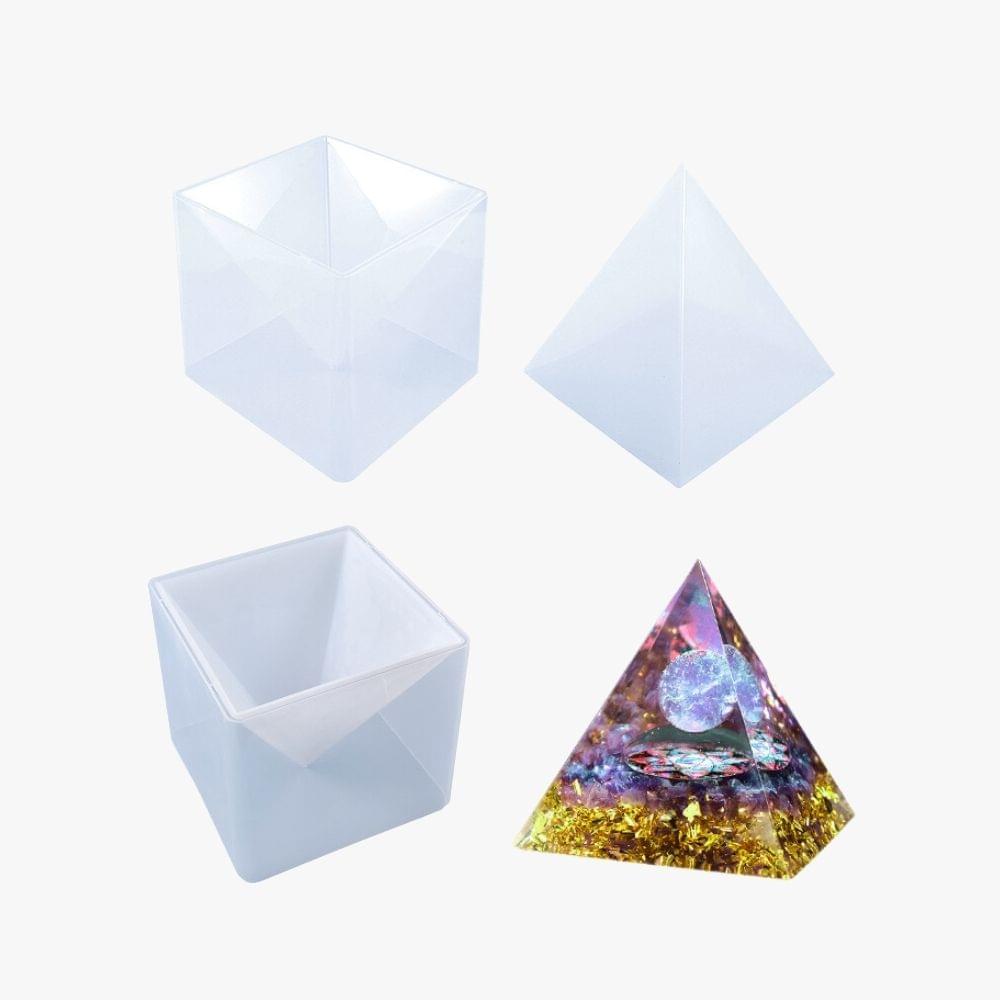 Extra Large Pyramid Resin Mold, Set of 3