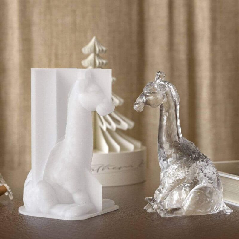 Gentle Giants Giraffe Figurine Mold | Resin Mold Box