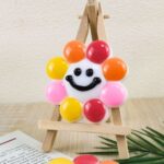 Happy Flower Resin Mold – Smiley Face Silicone Mold for DIY Jewelry Tray, Home Decor | Resin Mold Box