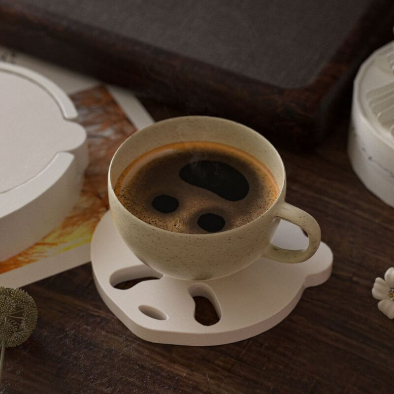 Pawsome Panda Coaster Mold Set | Resin Mold Box