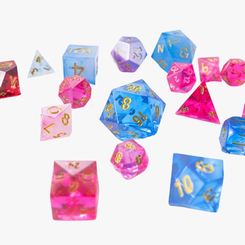 Resin Dice Molds, 19-Piece Set | Resin Mold Box