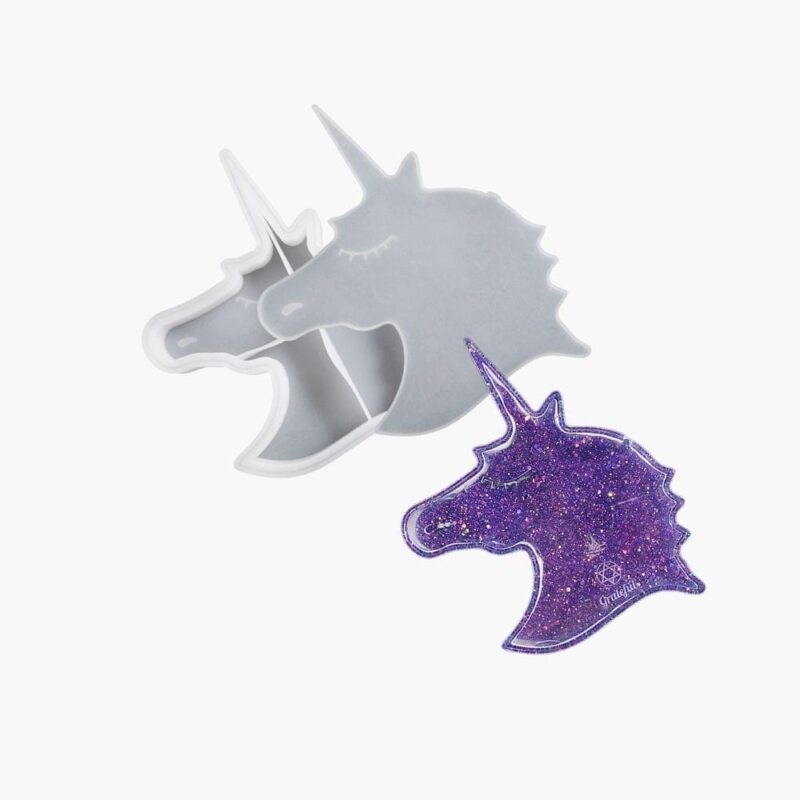 Magical Unicorn Coin Bank Resin Mold 9.06” | Resin Mold Box
