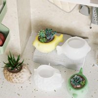 Fish-Hedgehog-Planter-Mold-Set-ResinMoldsExpress-888450391501-2