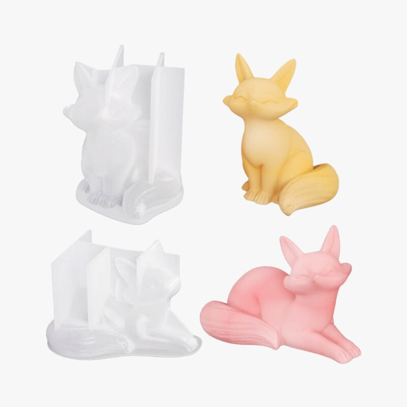 Fox Resin Mold | Resin Molds Express Fox Resin Mold | Resin Mold Box