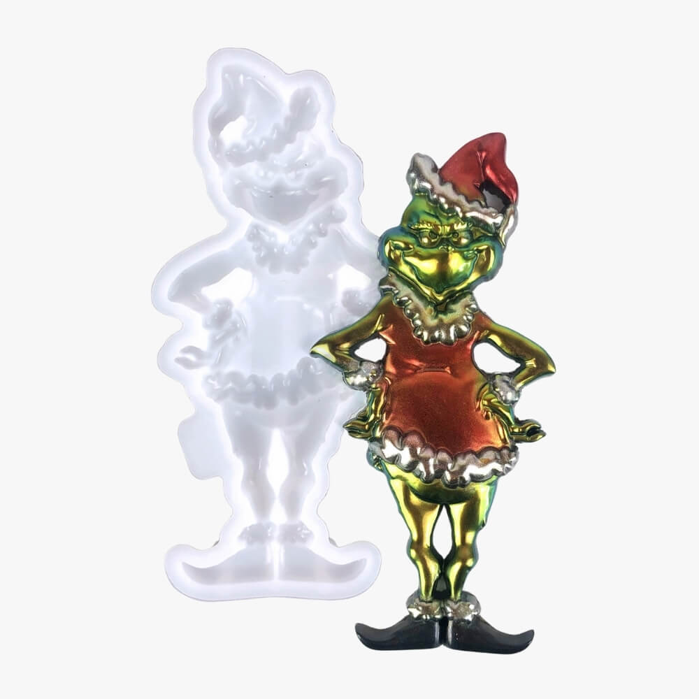 Grinch Resin Mold, 2-Pack | Resin Mold Box