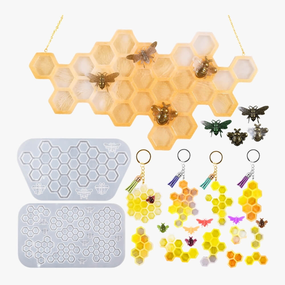 Honeycomb Resin Mold | Resin Mold Box