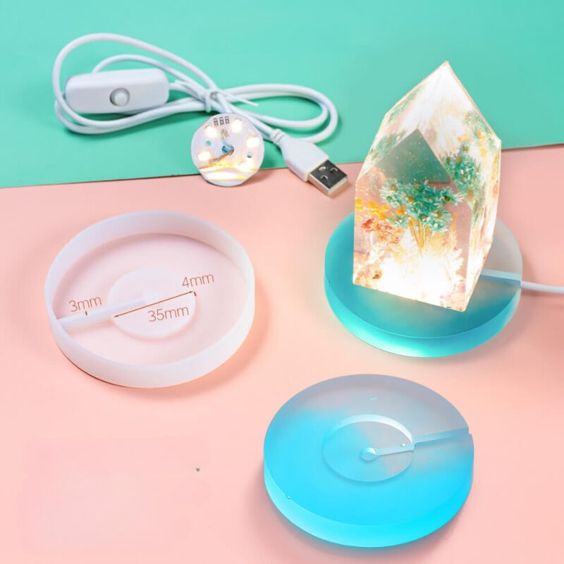 Resin Night Light Mold Kit | Resin Mold Box
